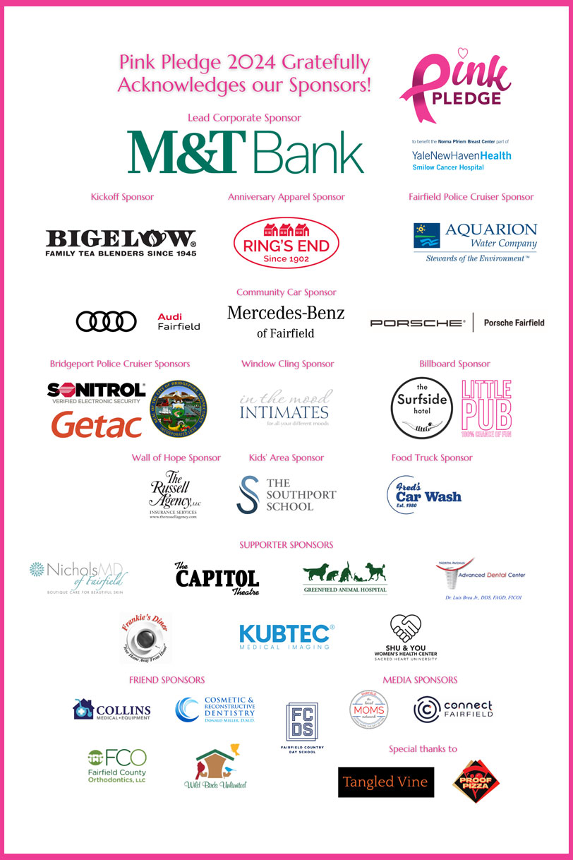 Pink Pledge Sponsors